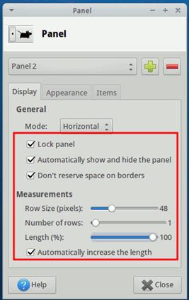 xfce-new-panel-display-configuration