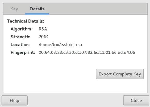 Editing SSH keys